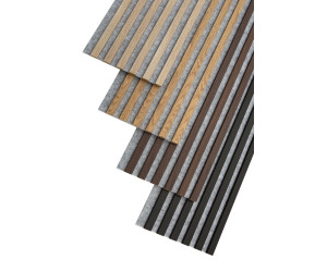 Wooden wall panel 2700 x 300mm (Grey - Dark oak) Wooden wall panel 2700 x 300mm (Grey - Dark oak)
